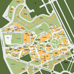 SFSU Campus Map image