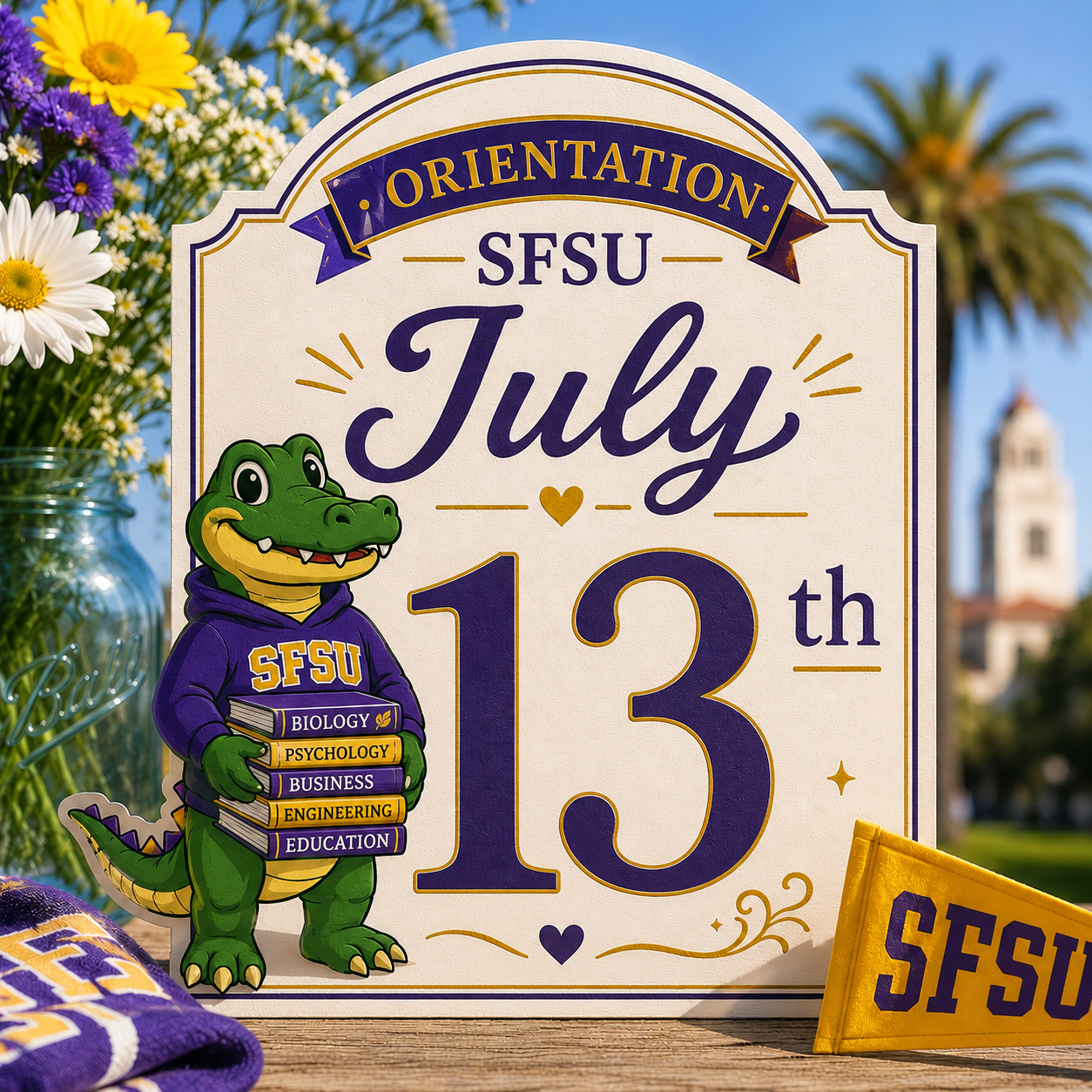 SFSU Orientation - July 13th