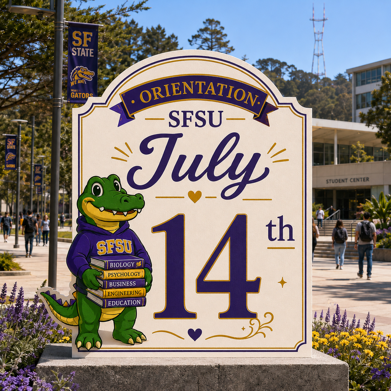 SFSU Orientation - July 14th